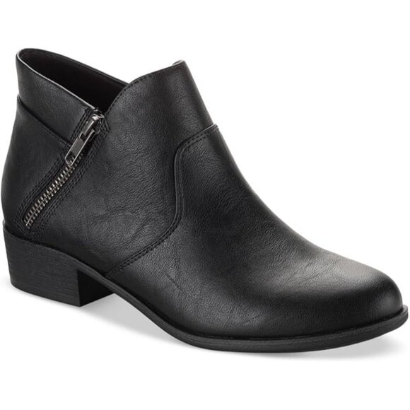 Sun + Stone Women's Adelinee Double Zip Ankle Booties - Picture 1 of 3